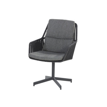 Primavera dining chair Anthracite with 2 cushions Anthracite - Showroommodel OP=OP