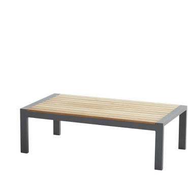 Ginger coffee table Anthracite teak 120 X 64,5 X 37 cm. Anthracite - Showroommodel OP=OP