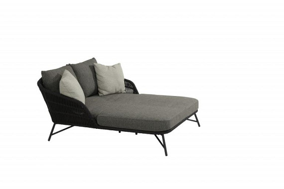 Marbella daybed with 6 cushions Anthracite afbeelding 4