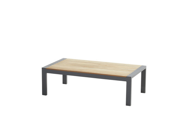 Ginger coffee table Anthracite teak 120 X 64,5 X 37 cm. Anthracite - Showroommodel OP=OP