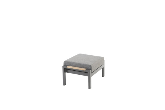 Ginger footstool Anthracite - Showroommodel OP=OP