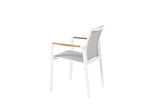 Cortina stacking chair white White afbeelding 2